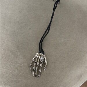 Butler and Wilson Skull Necklace